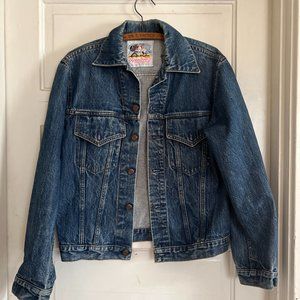 Vintage Denim Jean Jacket Appaloosa Western Wear